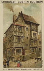 Huis uit de 14e eeuw, Bayeux, Calvados