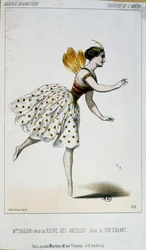 Maria Taglioni als de Koningin Bij in Le Juif errant door Jacques Fromental Halevy, ca. 1852