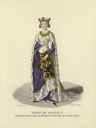 Marie van Henegouwen, vrouw van Lodewijk I, Hertog van Bourbon