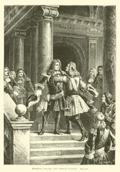 Maarschalk Villars en prins Eugenius