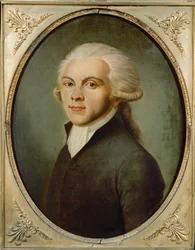 Maximilien Robespierre, geschilderd rond 1793