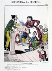 Herinneringen aan de Commune: onderwijs, eind 19e eeuw B.H.V. P.