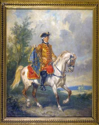 Bereden gendarme, eind 18e eeuw