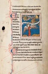 Ms65 f29v, Commentaar op de Apocalyps van St. Jan, eind 13e eeuw