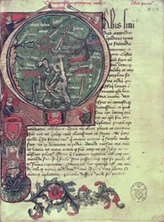 Ms 1321 fol.12 Geïllustreerde initiaal 