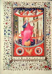 De Drie-eenheid, uit de Boucicaut-getijden, c.1410