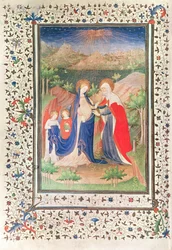 De Visitatie, uit de Boucicaut Getijden
