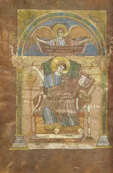 St. Matteüs, uit het evangelie van St. Riquier