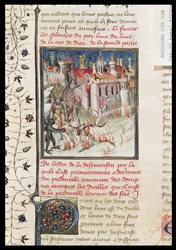 De hel, uit De Civitate Dei door St. Augustinus van Hippo, vertaald door Raoul de Presles