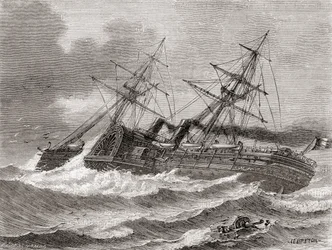 Napoleon III, uit Les Merveilles de la Science, pub. 1870