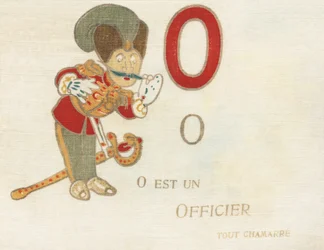 O is een gevechtsofficier.
