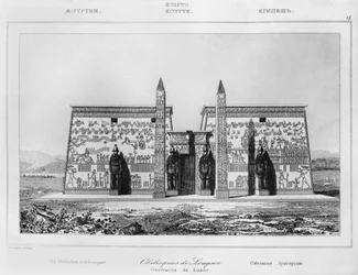 Obelisken van Luxor, 1869