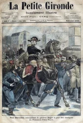 Op de dag van de begrafenis van Felix Faure probeerde Paul Deroulede generaal Roget tegen de regering te trainen op 23 februari.