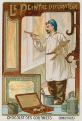 Schilder en decorateur