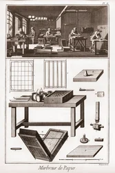 Papiermarmering - 