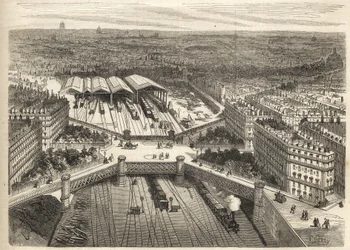 Parijs - Gare de Paris-Saint-Lazare Place de l