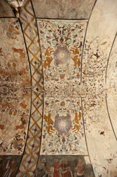 Parochiekerk (Església de la Mare de Déu de Solers). Interieur. Het schip, de plafonds. Muurschilderingen. 16e eeuw (?).