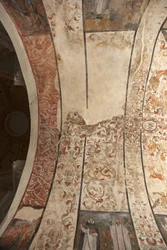 Parochiekerk (Església de la Mare de Déu de Solers). Interieur. Het schip, de plafonds. Muurschilderingen. 16e eeuw (?).