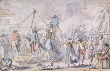 Parijse pleziergrond, bekend als Les Porcherons