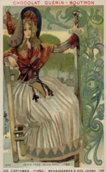 Parijse vrouw, Palais Royal, 1790