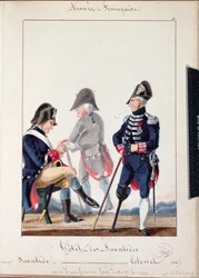Patiënten in het Hotel des Invalides, 1809-11