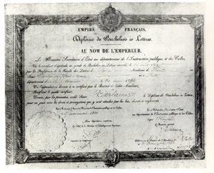 Paul Verlaines Baccalaureaat, 1862