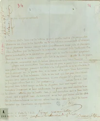 Verzoekschrift van Aldonze Sade voor werk, 1794-95