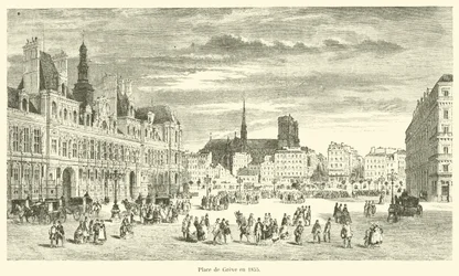 Plein de Greve in 1855