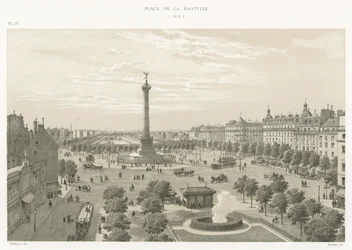 Place de la Bastille, 1878