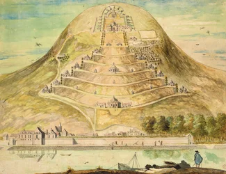 Plan voor de ontwikkeling van de berg Valerien