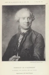 Portret van D
