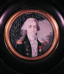 Portretminiatuur van Jean-Baptiste d