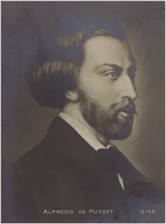 Portret van Alfred de Musset