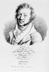 Portret van Andre-Marie Ampere (1775-1836)