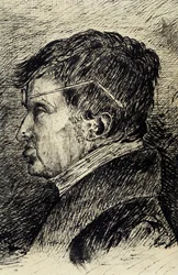 Portret van Andre-Marie Ampere