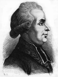 Portret van Antoine-Adrien (Antoine Adrien) Lamoureux (1742-1794) Franse Lazarist religieuze politicus van de Franse Revolutie.