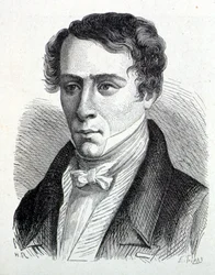 Portret van Augustin Fresnel (1788-1827), Franse natuurkundige - in 