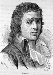 Portret van Babeuf genaamd Gracchus, Franse revolutionair (1760-1797) - in L