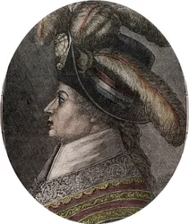 Portret van Barthelemy Francois Marie (Markies) (1747-1830) (Balthazar Francois, Markies van Barthelemy) - gravure in 