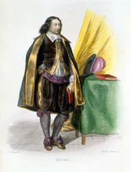 Portret van Blaise Pascal - in 