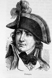 Portret van Charles Pichegru, Franse generaal (1761-1804) - in 