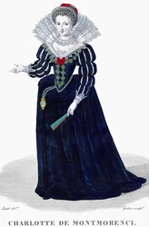 Portret van Charlotte de Montmorenci