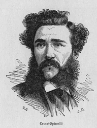 Portret van Crocé-Spinelli, Franse natuurkundige - in 