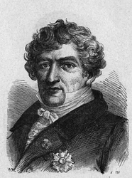 Portret van Cuvier (1769-1832), Franse zoöloog en paleontoloog - in 
