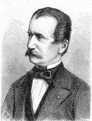 Portret van Engerth, Oostenrijkse ingenieur - in 