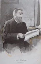 Portret van Eugene Poubelle, uit La Revue Illustrée, 15 juni 1893