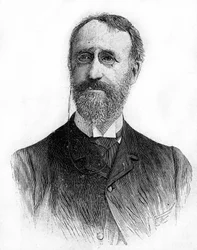 Portret van Francois Clement Theodore Dubois (1837-1924), Franse componist