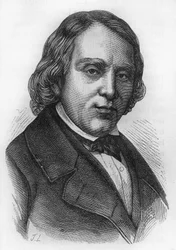 Portret van François Vincent Raspail (1794-1878), Franse bioloog, chemicus en politicus