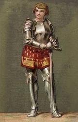 Portret van Gaston de Foix, hertog van Nemours Franse krijgsman (Mazères, Ariège).