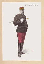 Portret van Generaal Jacques Duchesne (1837-1918)